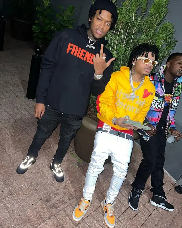 No Cap outfit in Bape, Louis Vuitton, and Rhude, 2021
