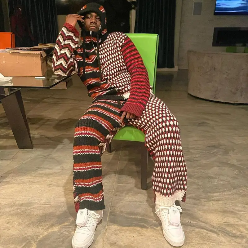 Lil Yachty outfit in Marni, Prada, and Adidas, 2021