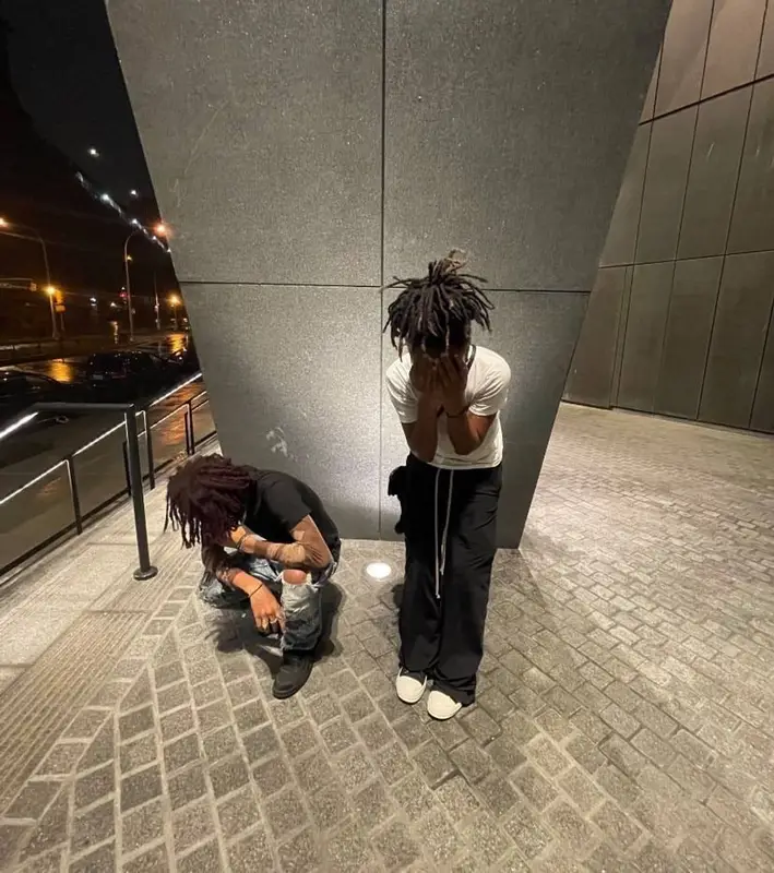 Tana outfit in Umbro and Rick Owens, 2021