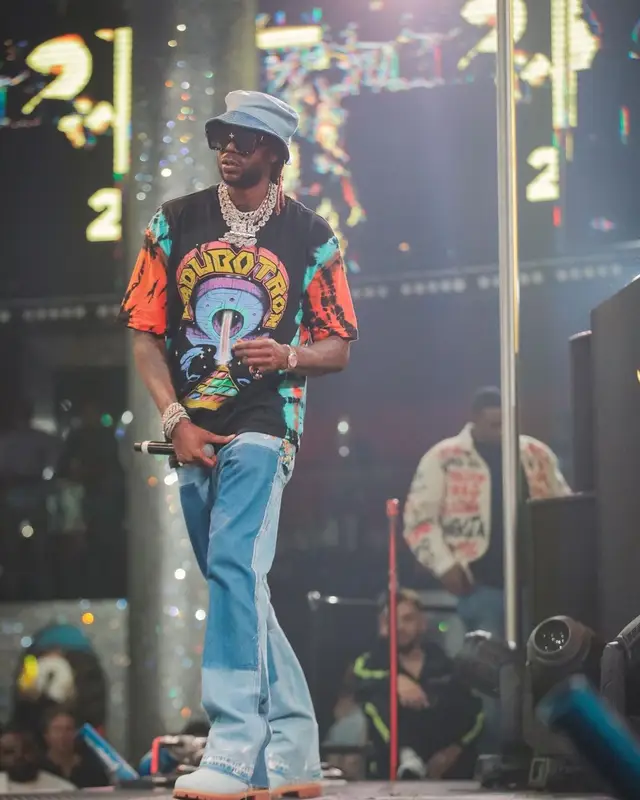 2 Chainz outfit in Market, Gallery Dept., and Louis Vuitton, 2021