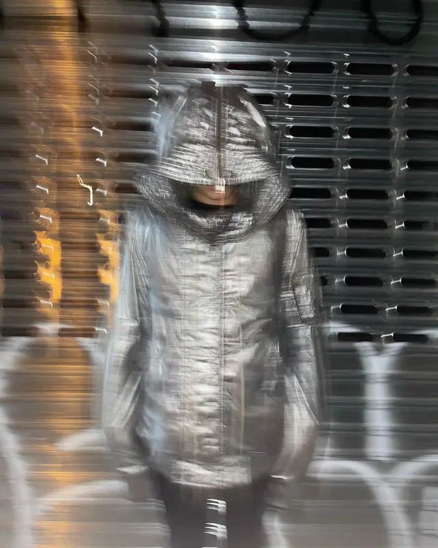 Gab3 outfit in Rick Owens and Givenchy, 2021