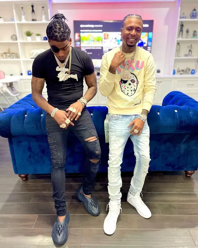 CJ So Cool outfit in Hanes, Amiri, and Yeezy, 2021