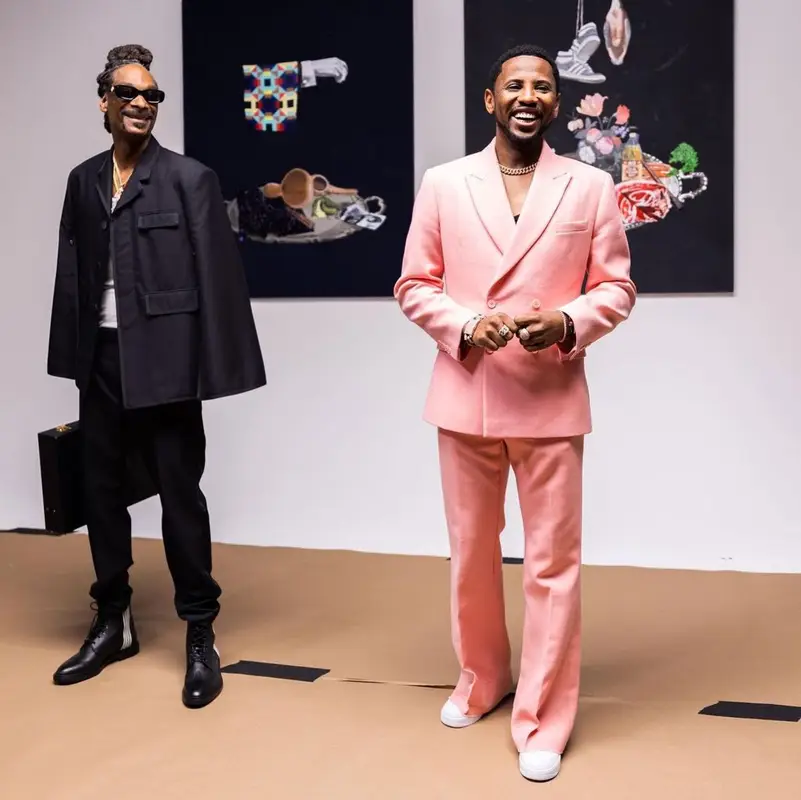 Fabolous outfit in Casablanca and Nike, 2021
