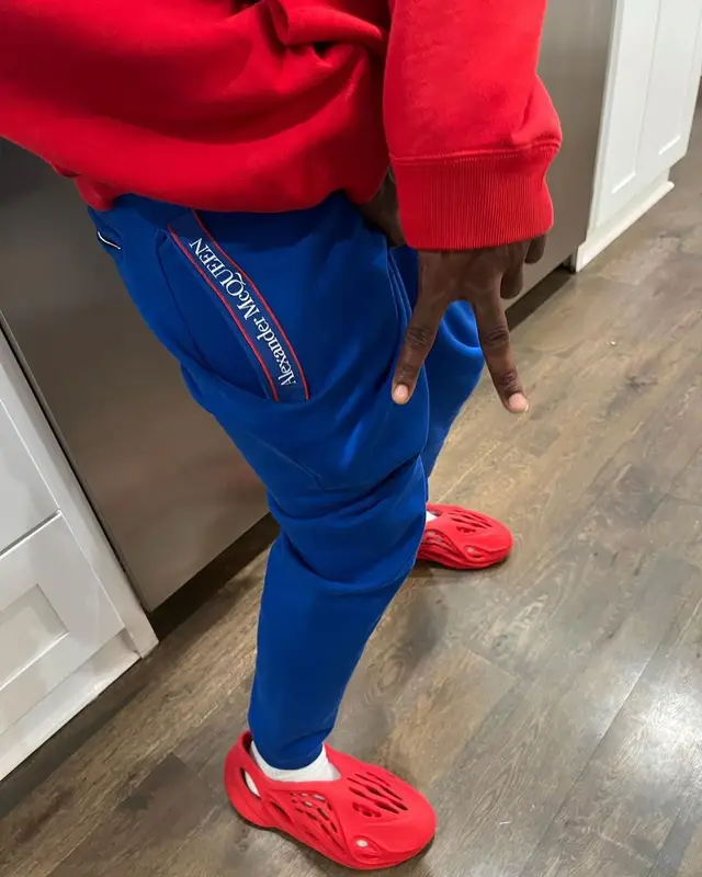 DaBaby outfit in Balenciaga, Alexander McQueen, and Yeezy, 2021