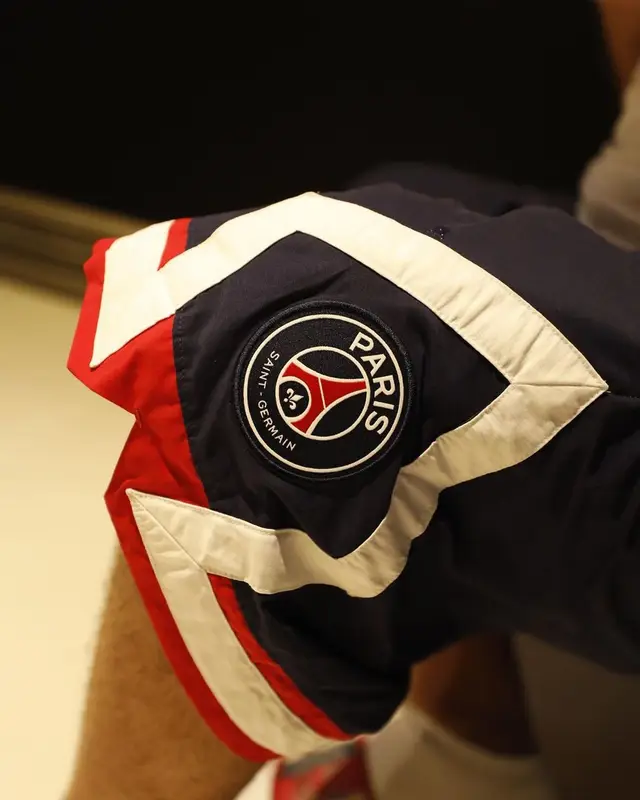 DJ Khaled outfit in Ralph Lauren, Nike, and Paris Saint-Germain, 2021
