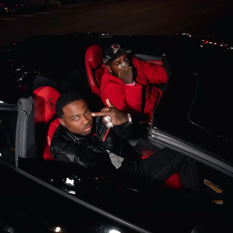 Roddy Ricch outfit in Prada, 2021