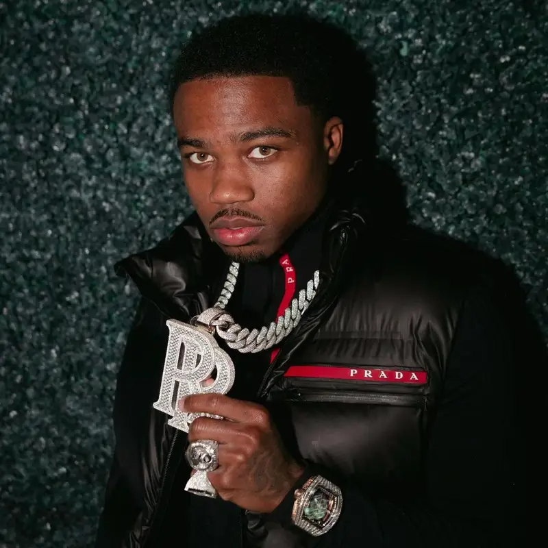 Roddy Ricch outfit in Prada, 2021