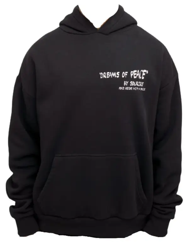 Sourire Dop Black Hoodie $100