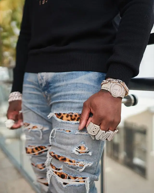 BandMan Kevo outfit in Dolce & Gabbana, Amiri, and Prada, 2021