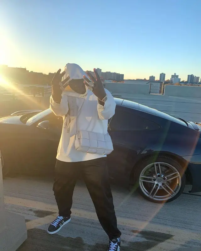 G4 Boyz Ice Baby outfit in Prada and Bottega Veneta, 2021