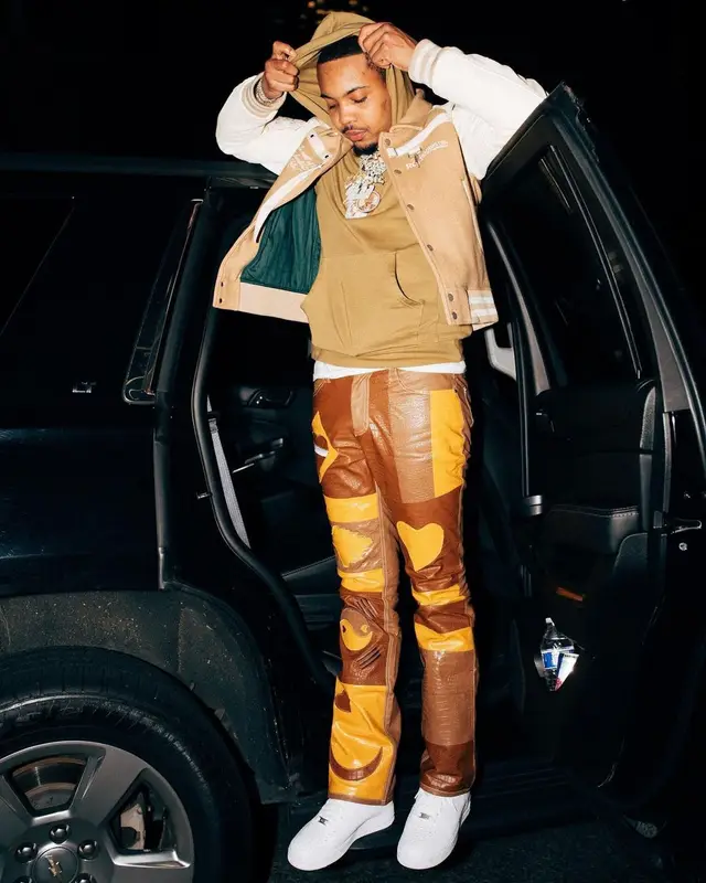 G Herbo outfit in Reese Cooper, Whensmokeclears, and Nike, 2021