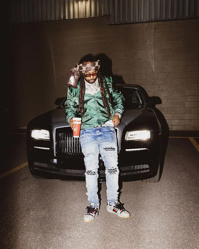 Icewear Vezzo outfit in Amiri and Gucci, 2021