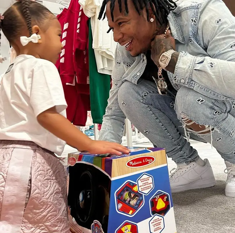 Moneybagg Yo outfit in Amiri and Nike, 2021