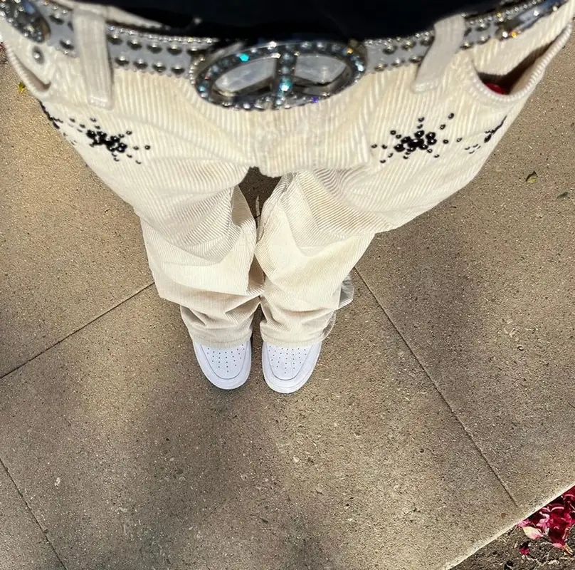 Lil Tecca outfit in Raf Simons, Cout De La Liberte, and Nike, 2021