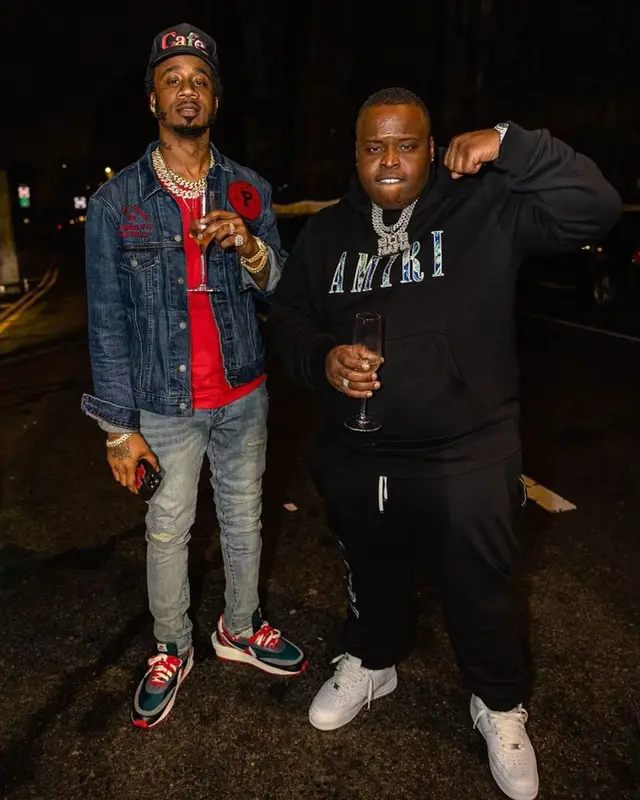 Morray outfit in Amiri and Nike, 2021