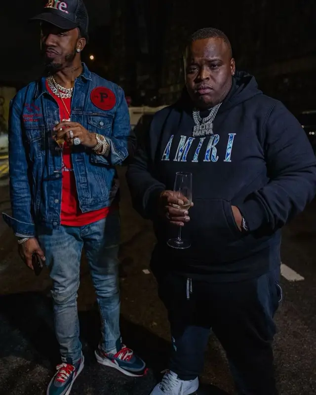 Morray outfit in Amiri and Nike, 2021