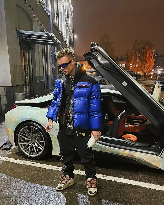 Элджей outfit in Prada, Lanvin, and Givenchy, 2021