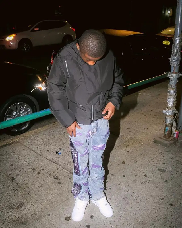 Bouba Savage outfit in Who Decides War and Nike, 2021