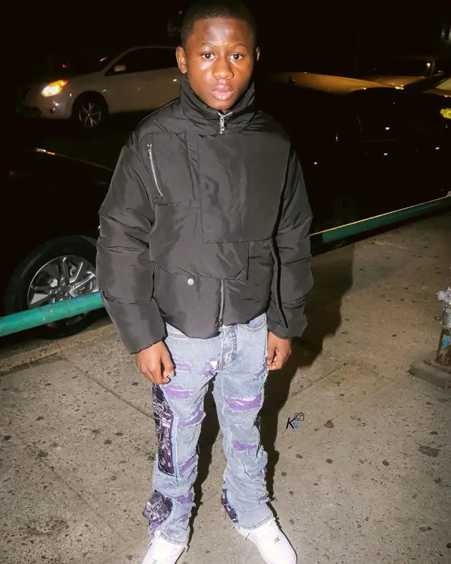 Bouba Savage outfit in Who Decides War and Nike, 2021