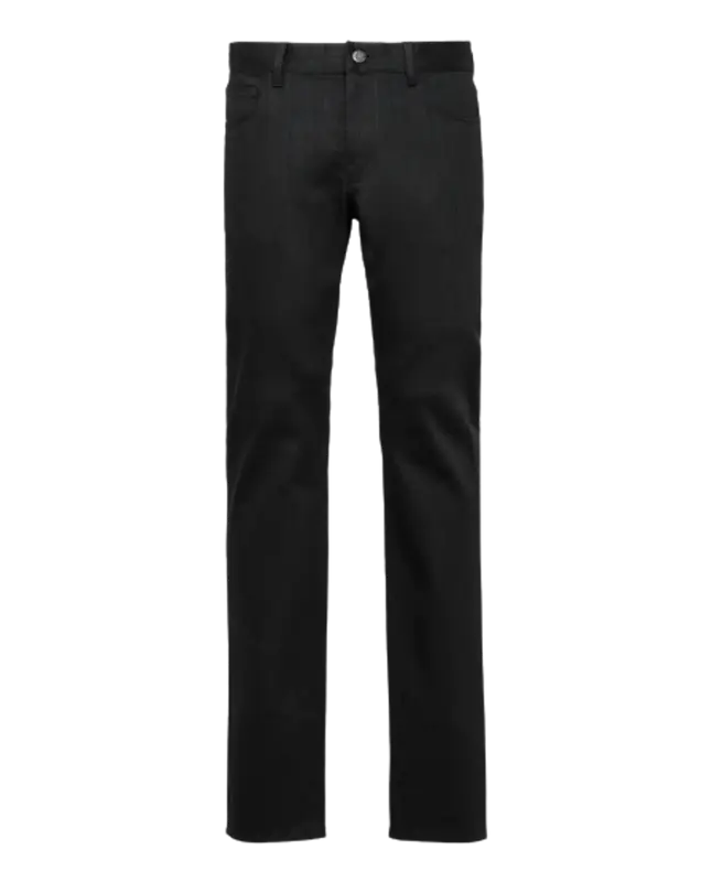 Prada Five Pocket Stretch Denim Jeans $790