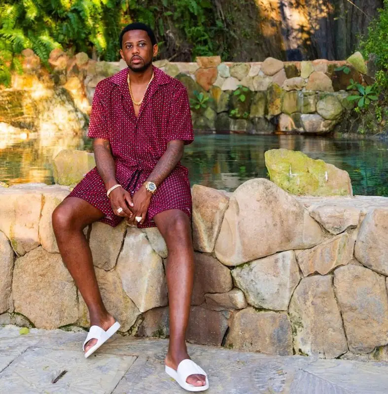 Fabolous outfit in Amiri, 2021