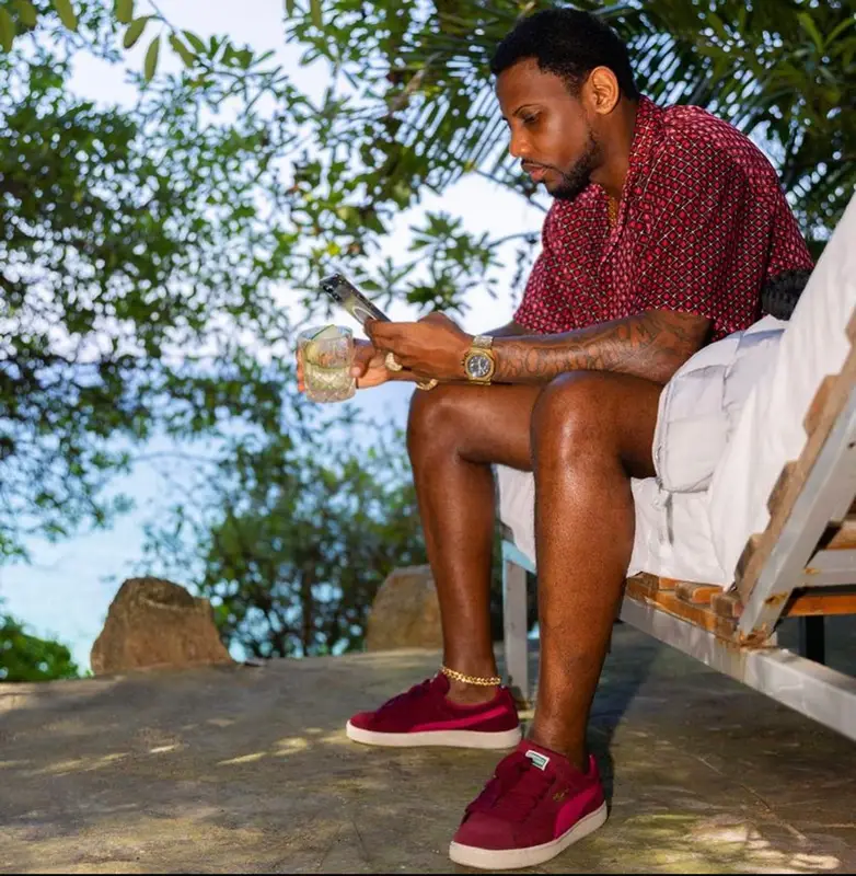 Fabolous outfit in Amiri, 2021