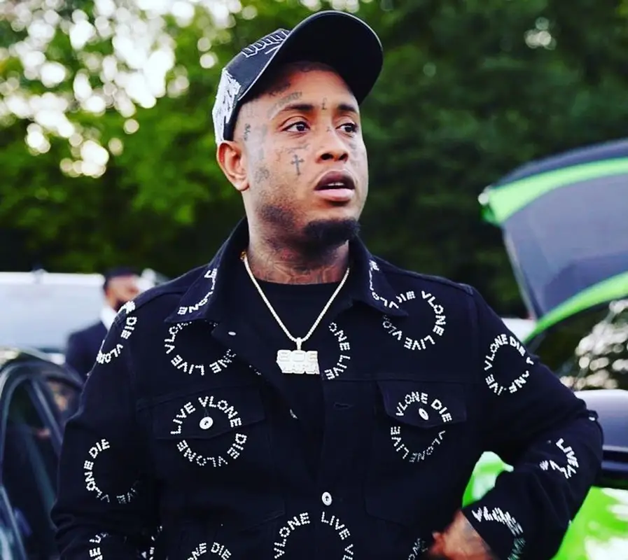 Southside outfit in Vlone, Nike, and Vonn Vittore, 2021