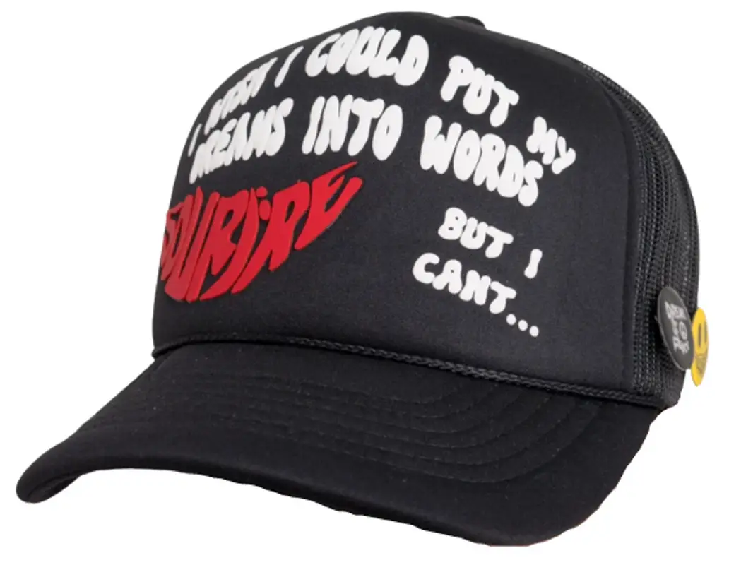Sourire Dreams Black Trucker Cap $44