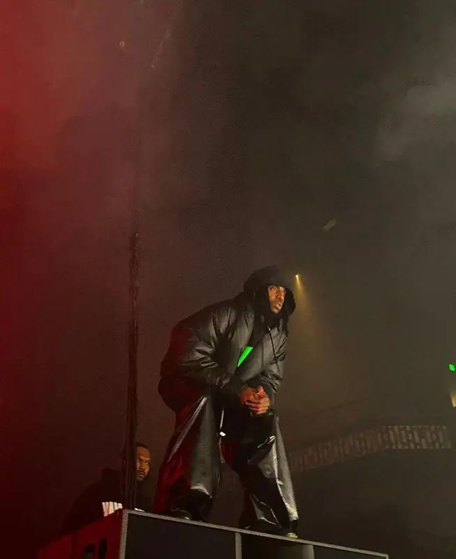 Playboi Carti outfit in Yeezy, Balenciaga, and Crocs, 2021