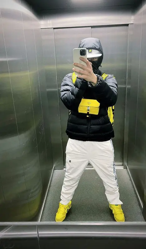 Obladaet outfit in Arc'teryx, Prada, and Nike, 2021