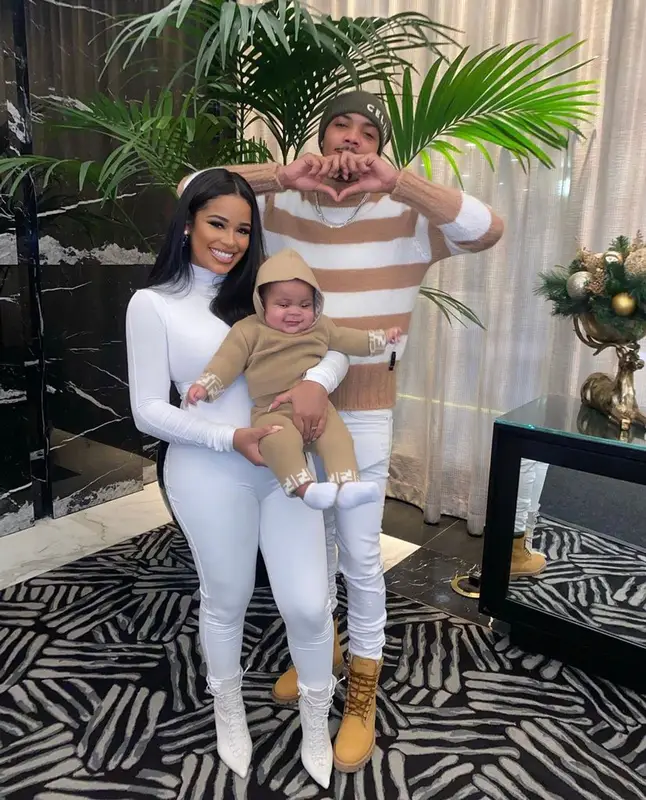 G Herbo outfit in Fendi, Amiri, and Celine, 2021