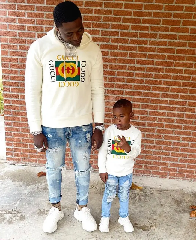 Bankroll Freddie outfit in Gucci, 2021