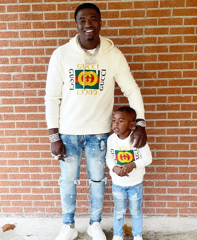 Bankroll Freddie outfit in Gucci, 2021