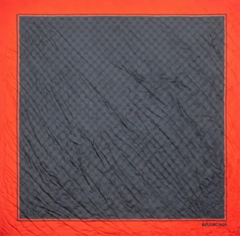 Gucci Hacker Black Scarf $530