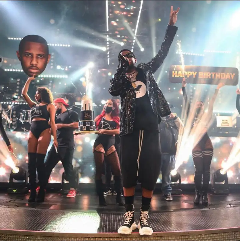 Fabolous outfit in Rick Owens and Ugly Intl, 2021