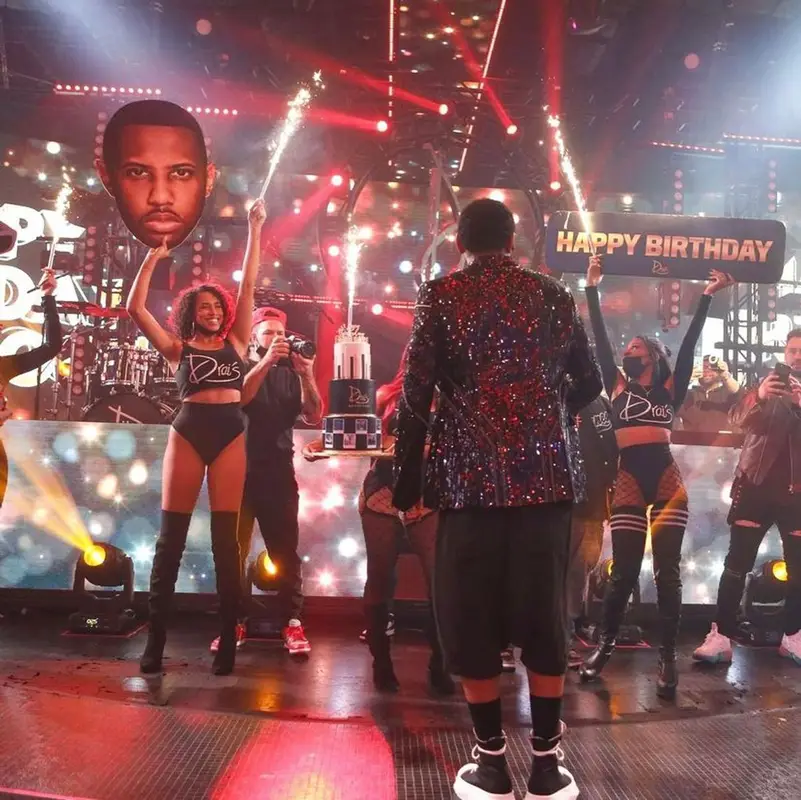 Fabolous outfit in Rick Owens and Ugly Intl, 2021