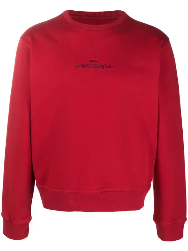 Maison Margiela Embroidered Logo Sweatshirt $695