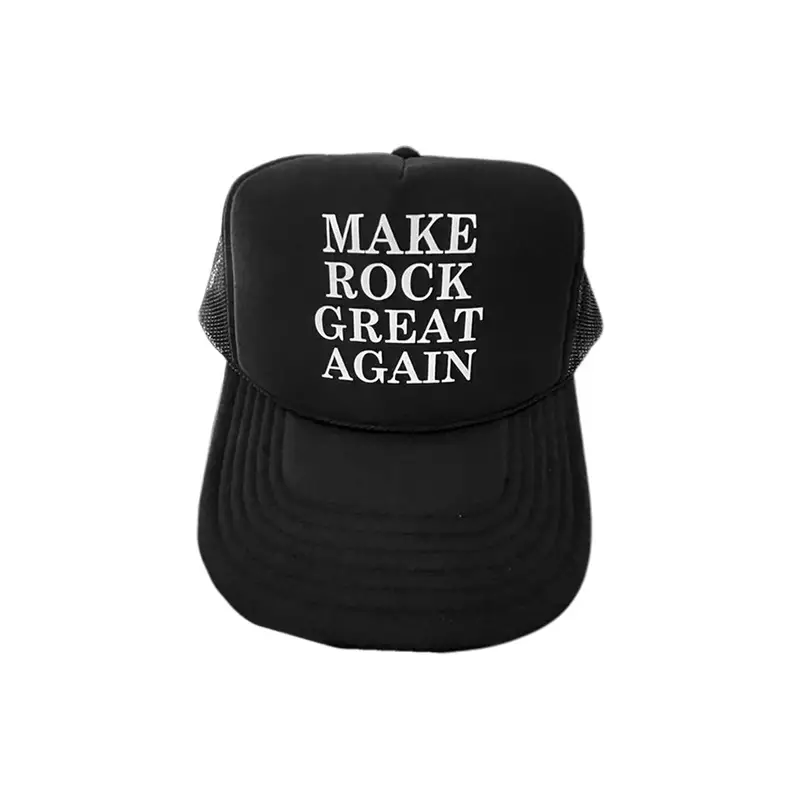 Jeris Johnson Merch Make Rock Great Again Trucker Hatexclusive