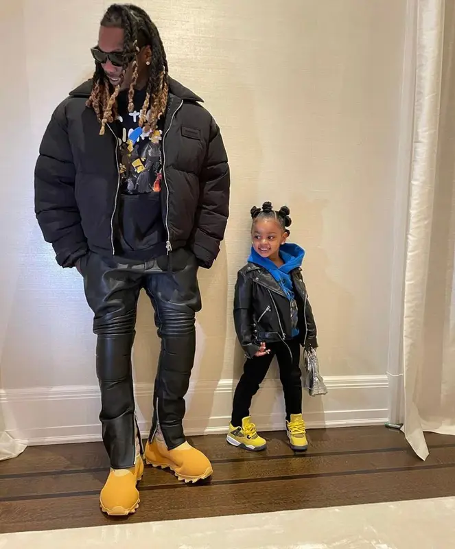Offset outfit in Jacquemus, Yeezy, and Balenciaga, 2021