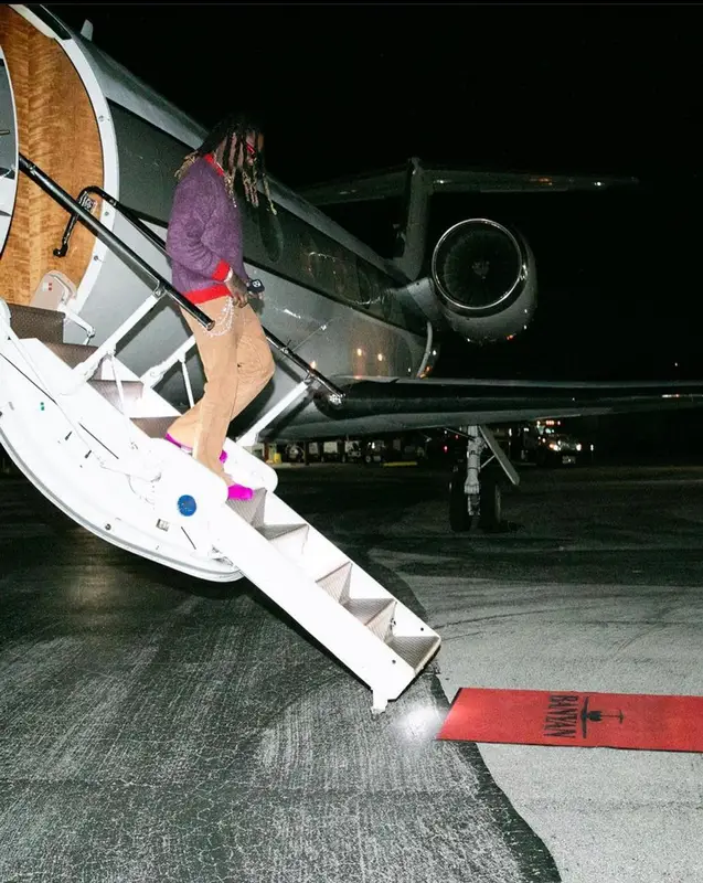 Offset outfit in Marc Jacobs and Marni, 2021