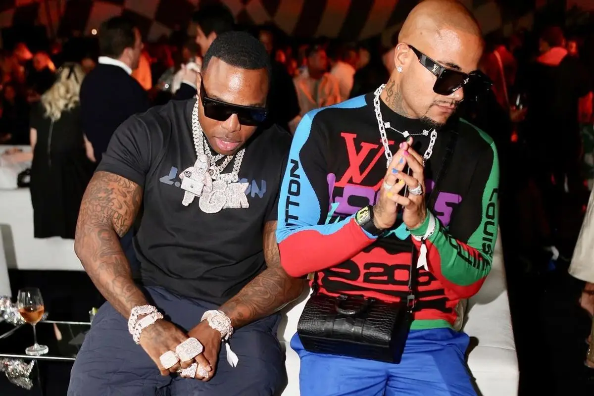 BandMan Kevo outfit in Louis Vuitton, 2021