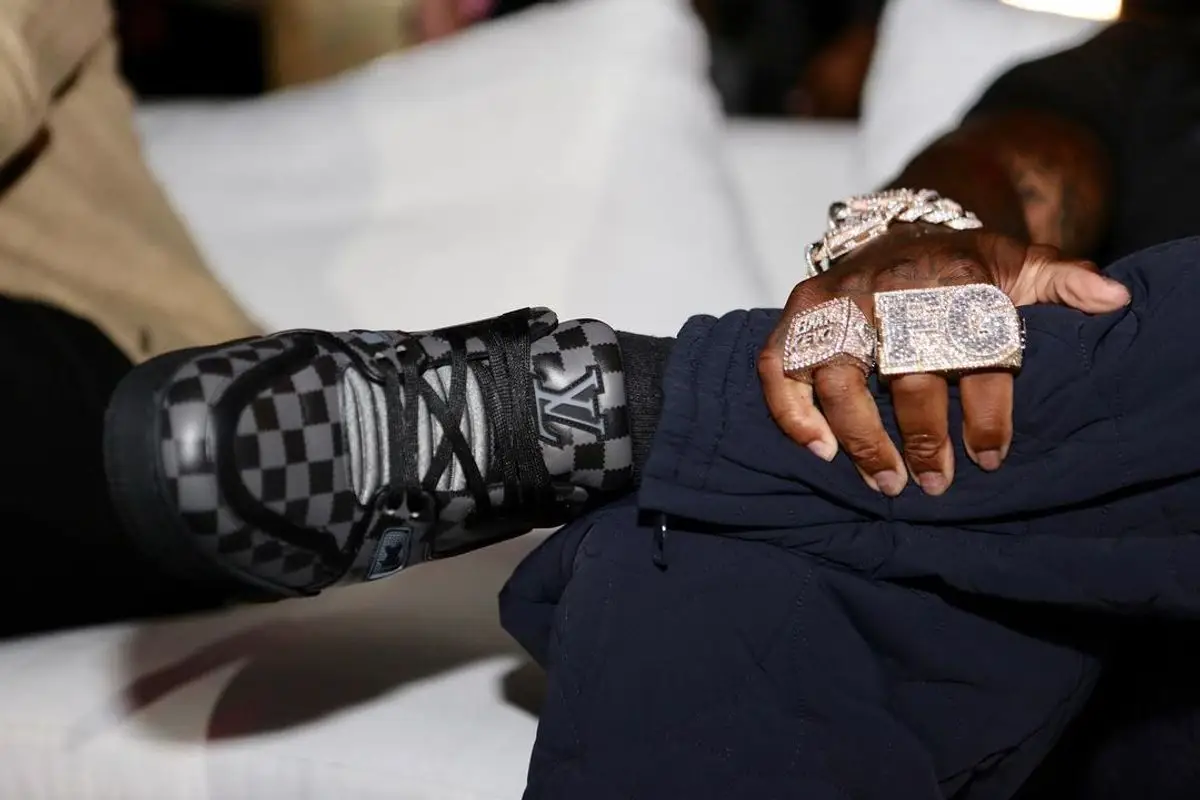 BandMan Kevo outfit in Louis Vuitton, 2021