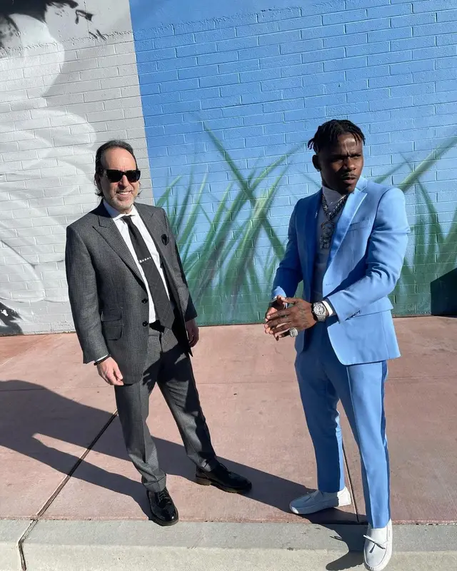 DaBaby outfit in Burberry and Louis Vuitton, 2021