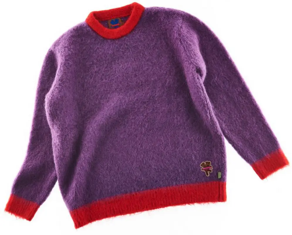 Marc Jacobs Purple Knit Fluff Sweaters $275