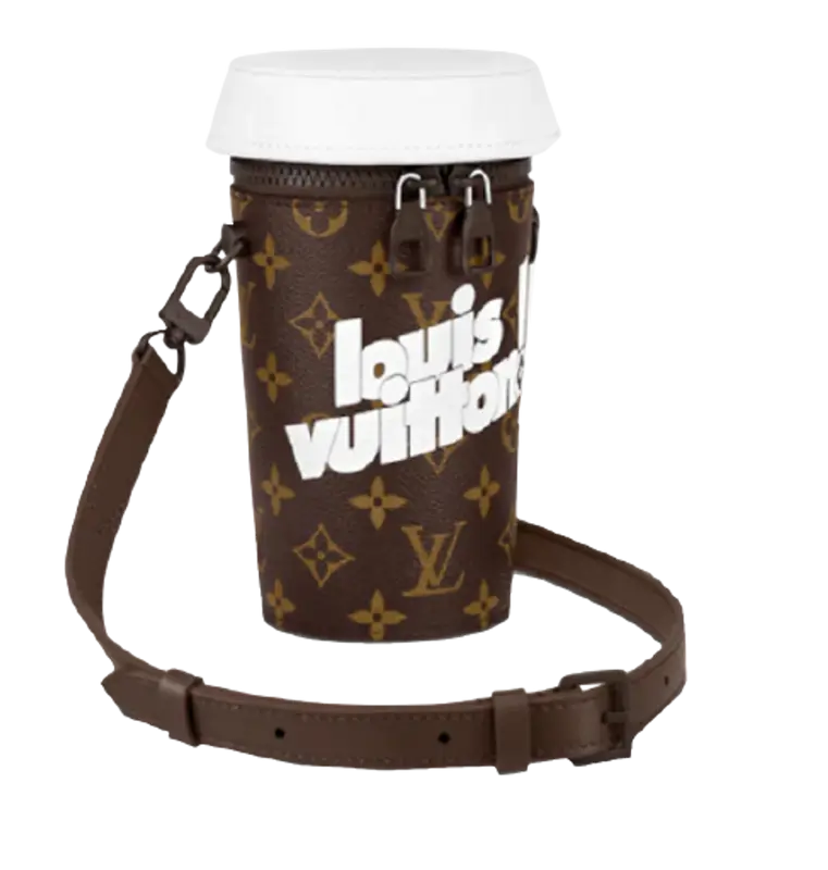 Louis Vuitton Coffee Brown Cup $2230