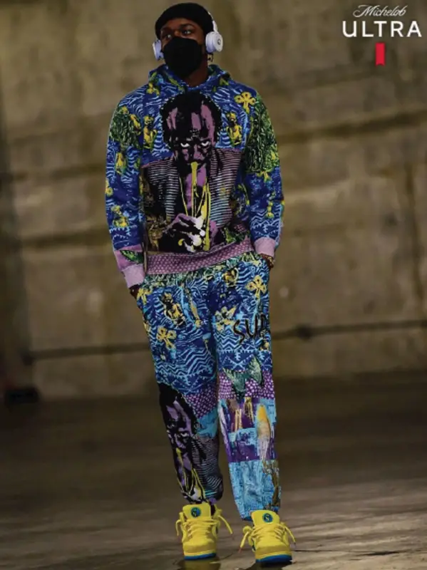 Bradley Beal outfit in Supreme, Nike, and Grateful Dead, 2021