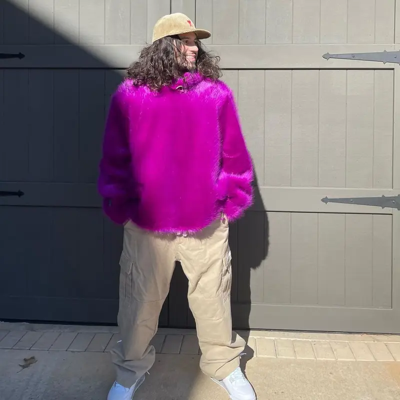 Russ outfit in Stella McCartney, Jordan, and Ami, 2021