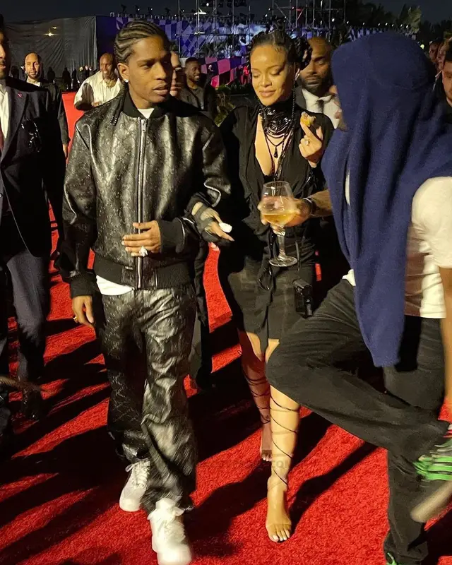 ASAP Rocky outfit in Gucci and Nike, 2021