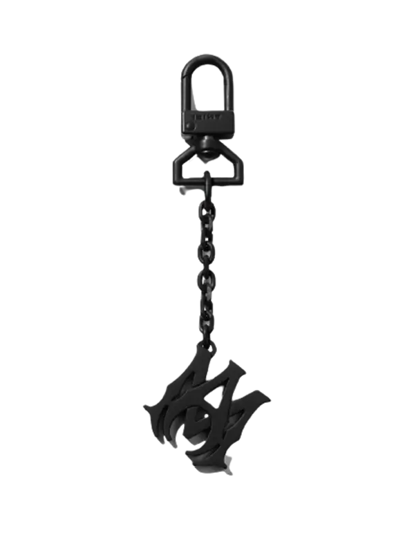 Amiri Black Keychain $350