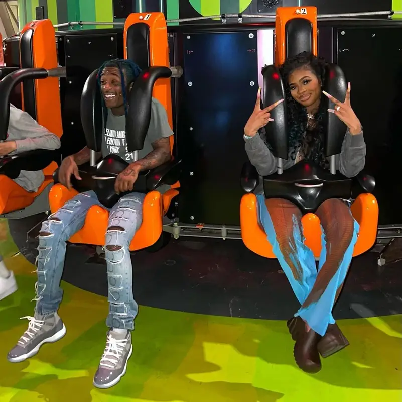 Lil Uzi Vert outfit in Helmut Lang, Alyx, and Jordan, 2021